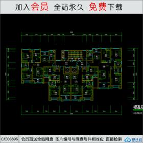 CAD03895 A2-6-廊坊京御幸福地产翟各庄住宅-25CAD