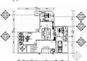 [广东]某三层别墅装饰工程室内设计CAD施工图