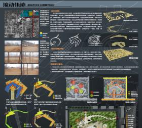 新乐市文化公园景观规划设计——流动轨迹