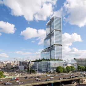 160米高的堆叠式塔楼，欧洲的综合建筑