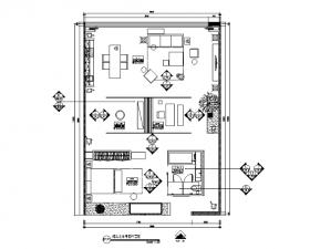 [北京]新作！新中式禅意之家CAD施工图（SU模型+实景相...