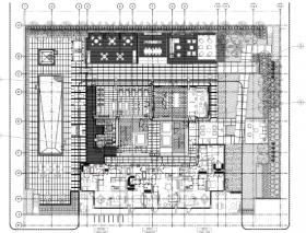 [美国]HBA-洛杉矶Hope街高档公寓楼深化方案+PDF施工图+...