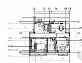 [大连]130平米精装三居样板房施工图（含实景）