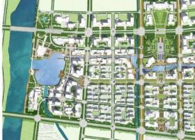 [扬州]城市新区总体规划设计