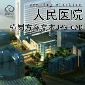 【9969】[广东]深圳某横岗人民医院方案设计文本(CAD+JPG+49页)