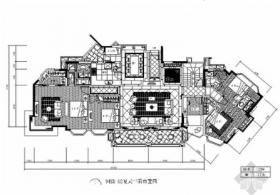 [湖北]名师花园复式全套室内设计CAD施工图