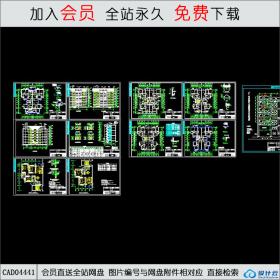 CAD04441宜昌市猇亭工业园还迁小区住宅楼（2#楼CAD