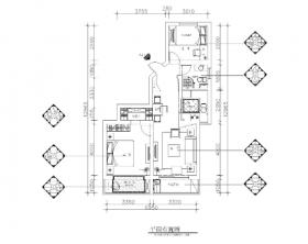 上海益丰路55弄93号201室施工图+效果图