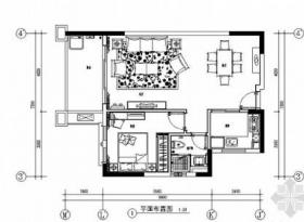 [广州]南湖某花园洋房C户型室内装修图（含选材表）