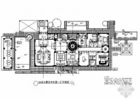 [深圳]现代高端空中别墅室内施工图（含效果图）