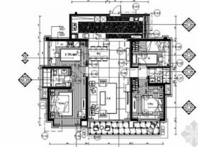 [深圳]现代136平奢华四居室装修图（含效果）