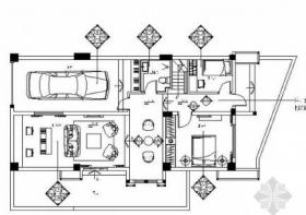 [成都]大都会风格样板间施工图（含效果）
