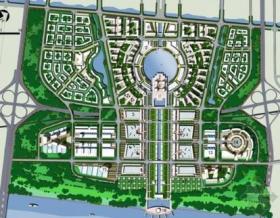 [武汉]滨水新城总体规划概念设计方案