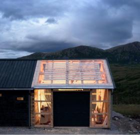 挪威山顶的“多面”小木屋