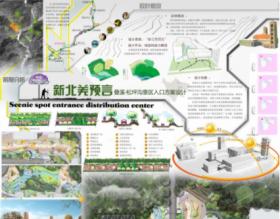 新北羌预言—叠溪·松坪沟景区入口方案设计