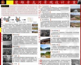 楚雄青龙河景观设计方案