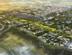 [上海]青浦重固镇概念规划景观方案文本-AECOM（新型城...