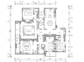 [济宁]聚舍-森泰御城上院中式样板房施工图