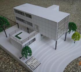 阿尔及尔住宅分析图纸和实体模型
