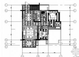 [广东]现代两居室室内装修施工图