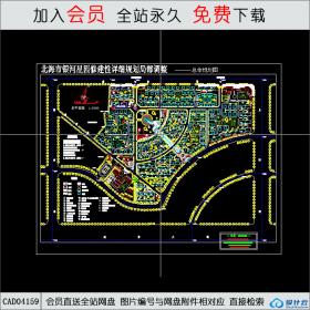 CAD04159北海市银河星园修建性详细规划局CAD