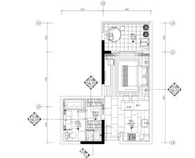 [广东]梁志天-广州雅居乐科学城公寓2号户型一居室样板...