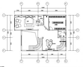 简约欧式风格两层别墅设计施工图（附效果图）