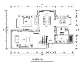 [江苏]新古典风格260平米联体别墅设计施工图（附效果图...