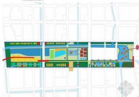 [上海]新城中心景观轴线分析设计方案