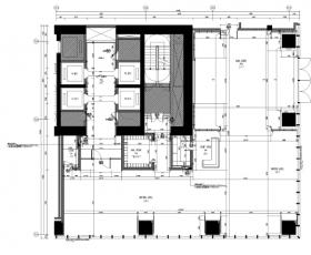 [SCDA&如恩]华润公寓样板间大堂+电梯间装修设计施工图&...