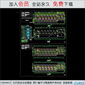 CAD03943 上海宝山朗华朗诗绿岛住宅CAD