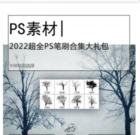 2022超全PS笔刷合集大礼包