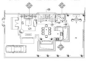 [云南]大理王宫别院样板间设计施工图（附效果图）