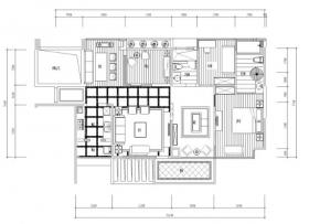 [北京]地中海风格样板房装修施工图