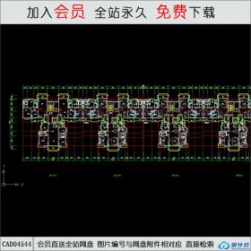 CAD04544 建筑单体方案图CAD