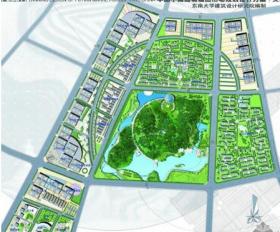 浙江商品批发市场景观规划三个方案和建筑方案