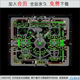 小区规划项目CAD