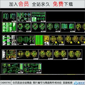 CAD03765私宅全套施工图CAD