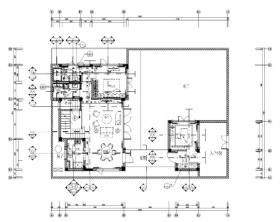 新古典_新中式四套样板间CAD施工图+效果图