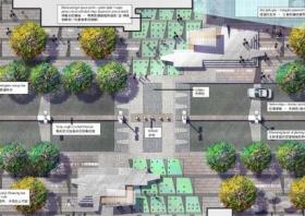 [西安]城市步行街景观规划设计方案