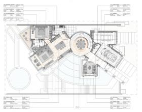 成都麓湖生态城别墅C户型样板间施工图+效果