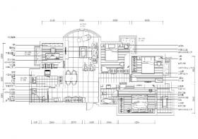 现代风格三室二厅装修工程施工图+效果图