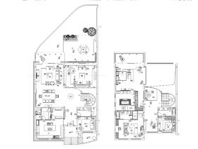 [上海]梁志天_东方曼克顿A1型样板房施工图