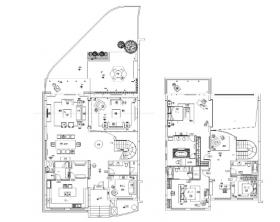 [上海]梁志天_东方曼克顿A1型样板房施工图