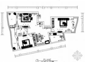 [湖北]135平现代简约风格三居室室内装修施工图