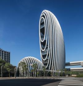 基隆河畔的绿色办公建筑 —— 砳建筑，台北 / Aedas