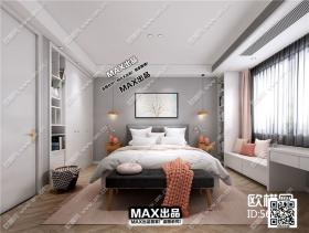 现代卧室3Dmax模型 (16)