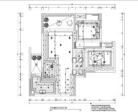 小户型现代时尚施工图设计（附实景图）