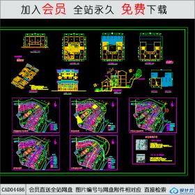 CAD04486住宅设计建筑分析图CAD