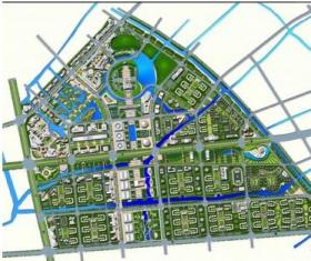 [广东]城市中心区域概念性规划设计方案